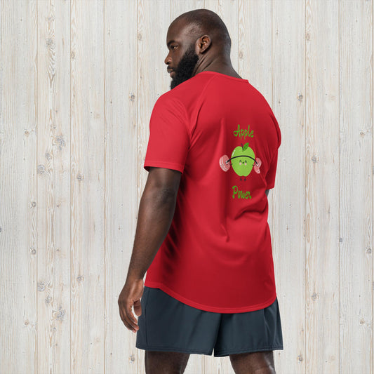 Apple Power Breathable Sports Shirt - Sweet Ki Designs