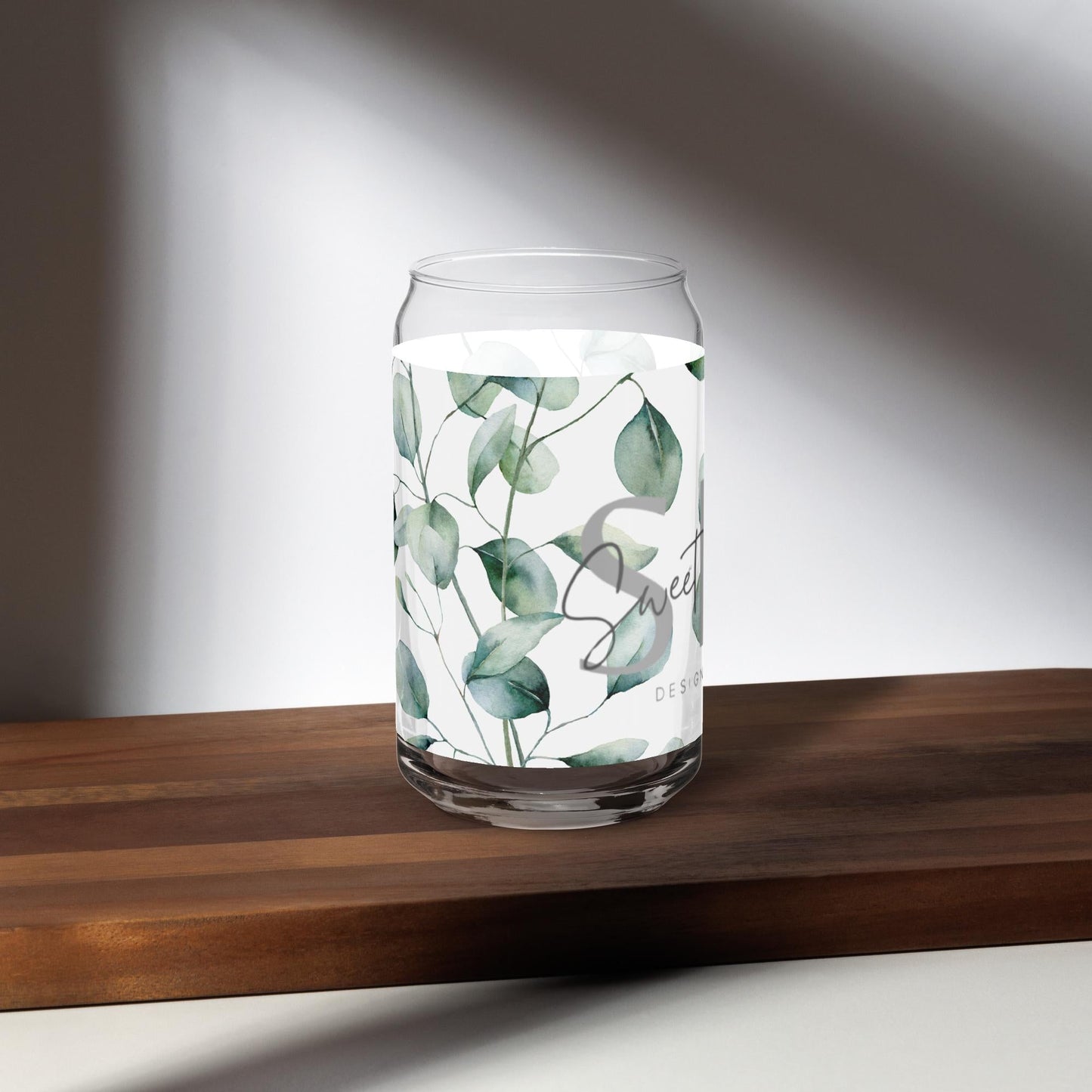 Can-shaped glass - Sweet Ki Designs