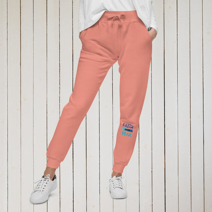 Faith over fear Joggers - Sweet Ki Designs