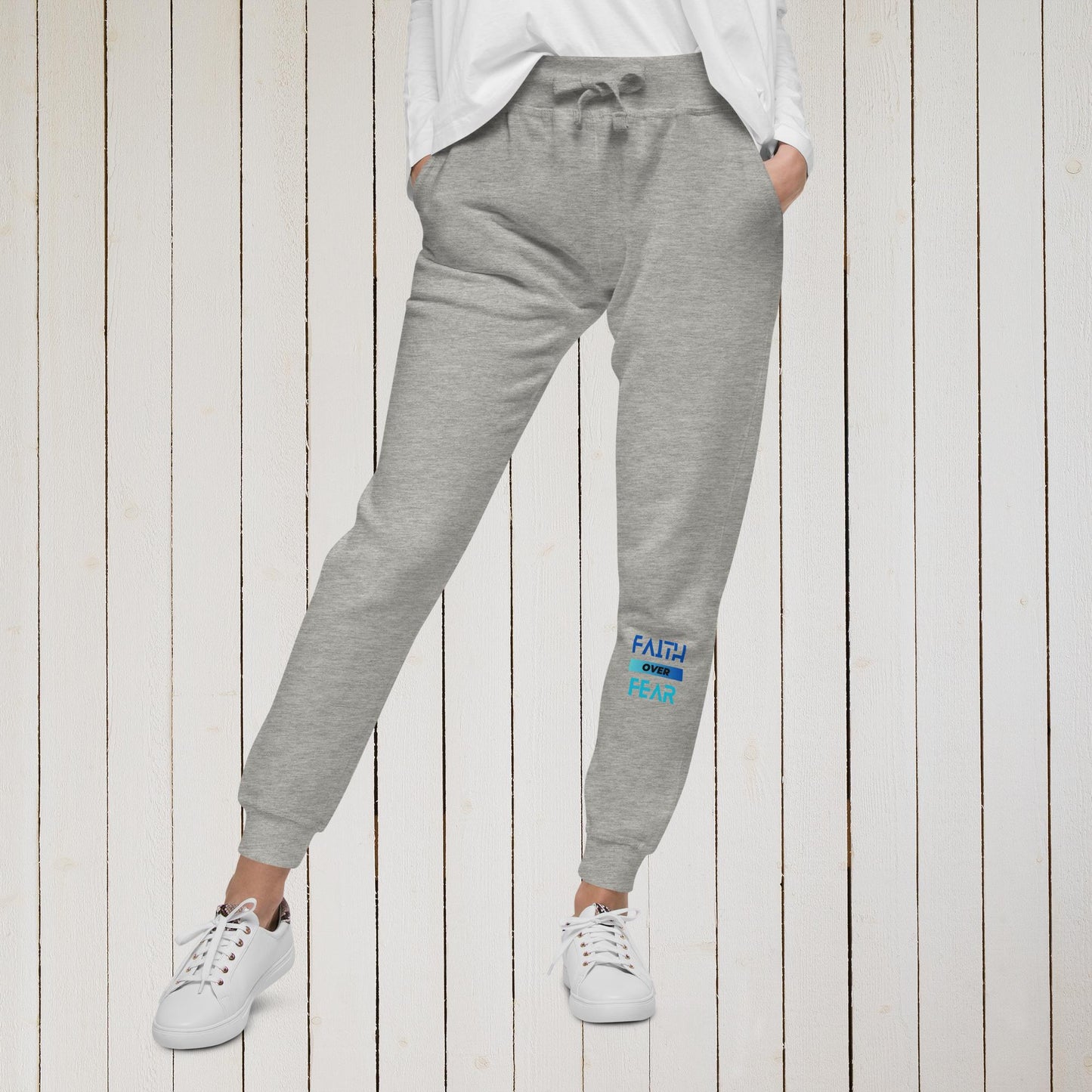 Faith over fear Joggers - Sweet Ki Designs