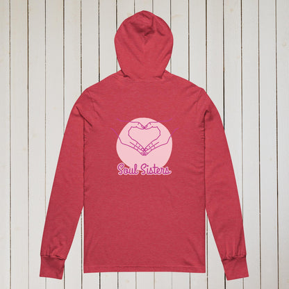 Hooded long-sleeve tee - Sweet Ki Designs