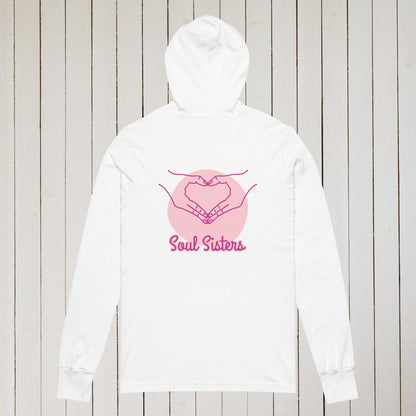 Hooded long-sleeve tee - Sweet Ki Designs