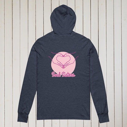 Hooded long-sleeve tee - Sweet Ki Designs