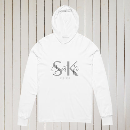 Hooded long-sleeve tee - Sweet Ki Designs