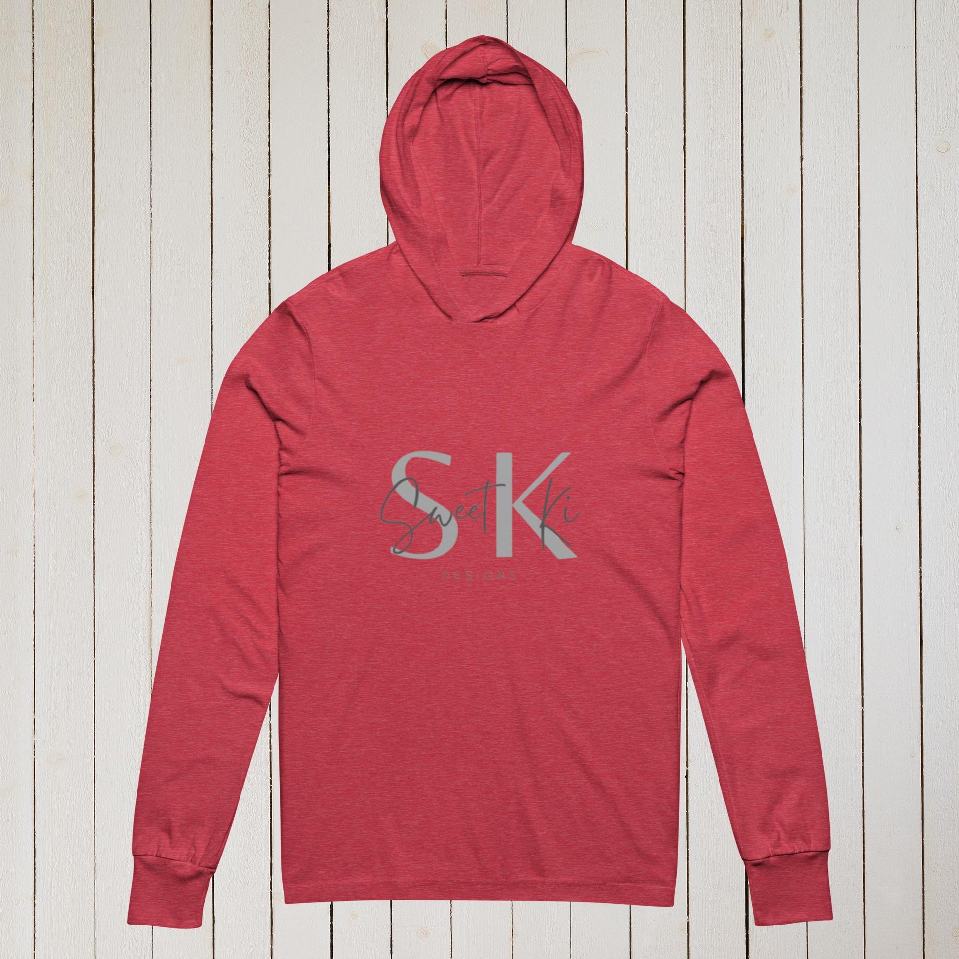 Hooded long-sleeve tee - Sweet Ki Designs