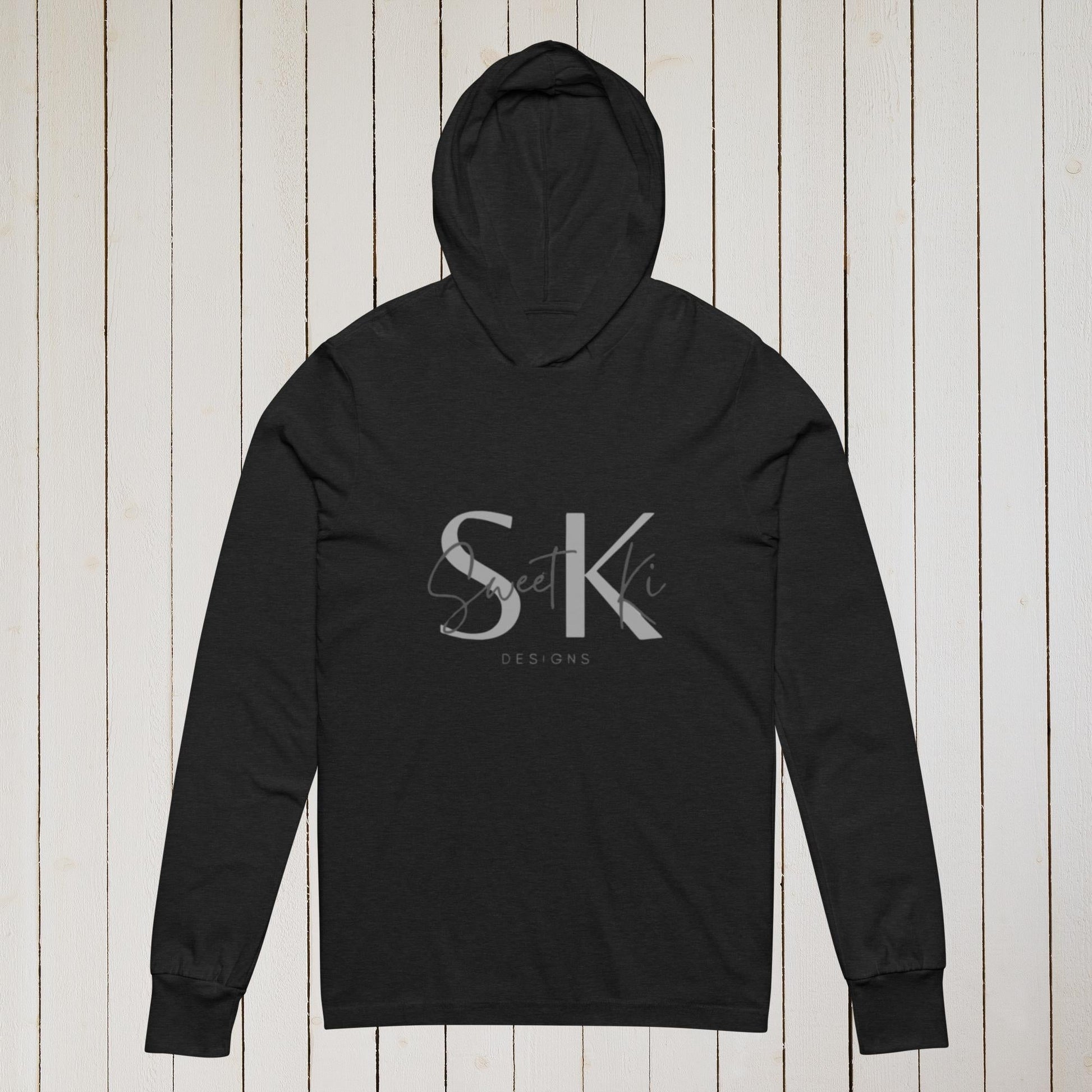 Hooded long-sleeve tee - Sweet Ki Designs