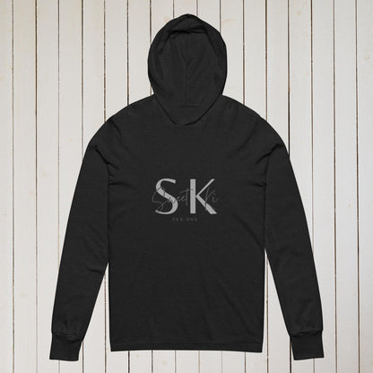 Hooded long-sleeve tee - Sweet Ki Designs