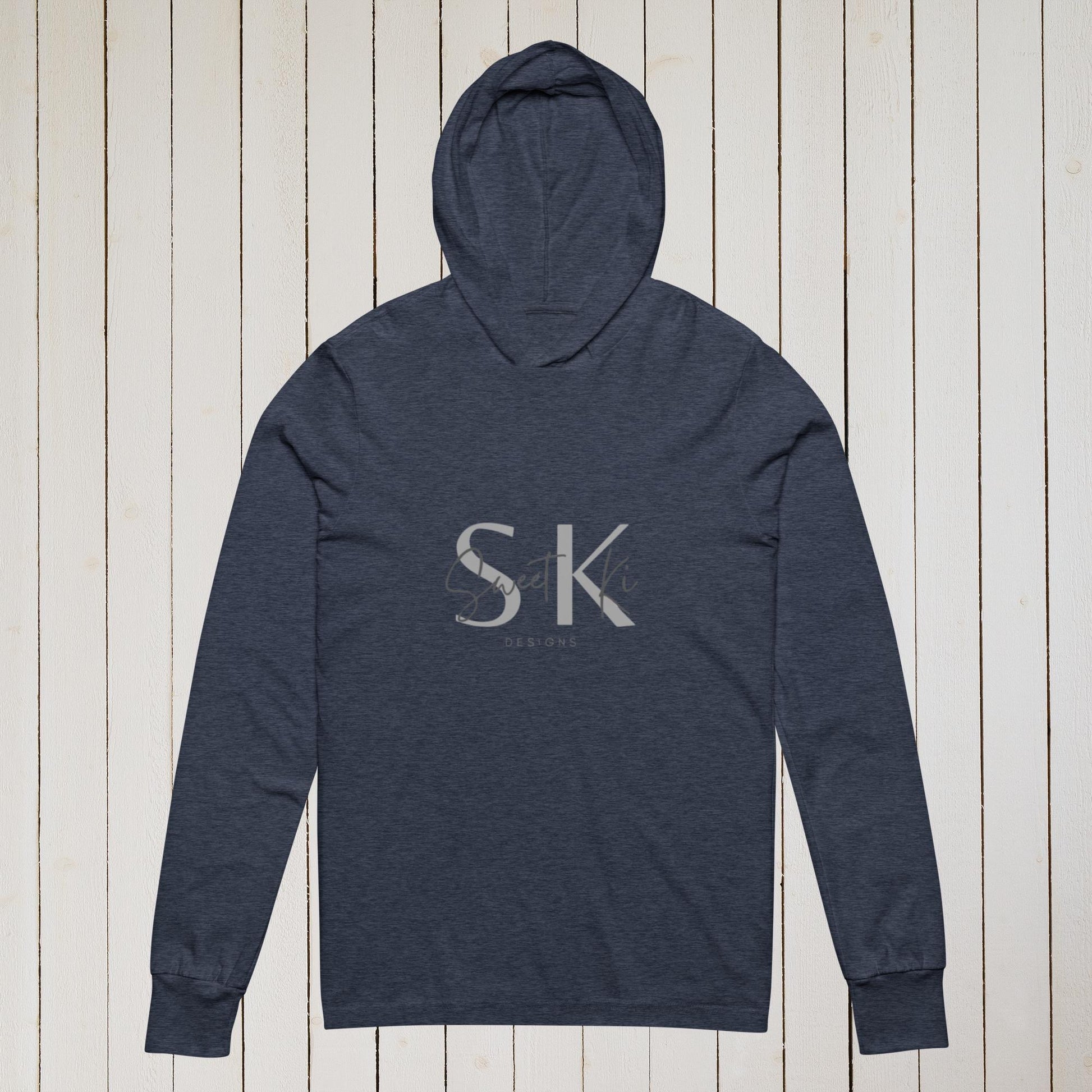 Hooded long-sleeve tee - Sweet Ki Designs