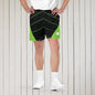 Lime Geo mesh shorts - Sweet Ki Designs