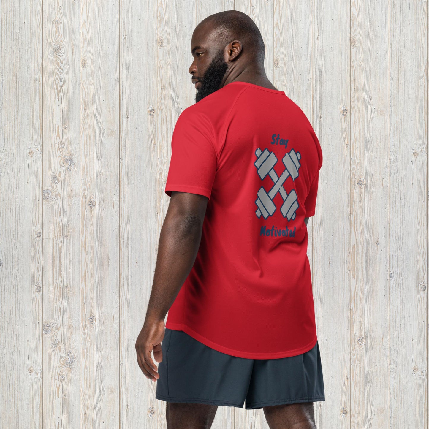 Motivated Breathable Sports Shirt - Sweet Ki Designs