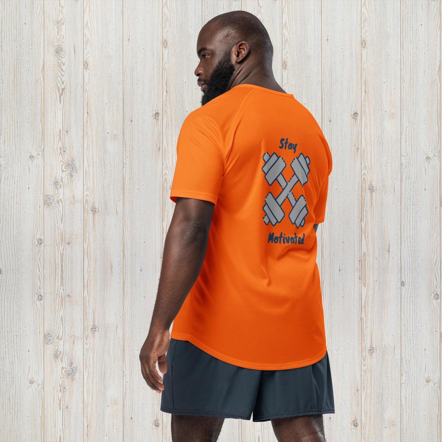 Motivated Breathable Sports Shirt - Sweet Ki Designs