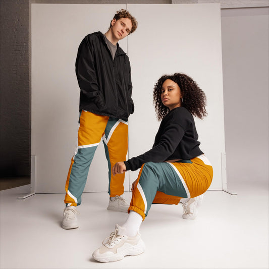 Multi geo Unisex track pants - Sweet Ki Designs