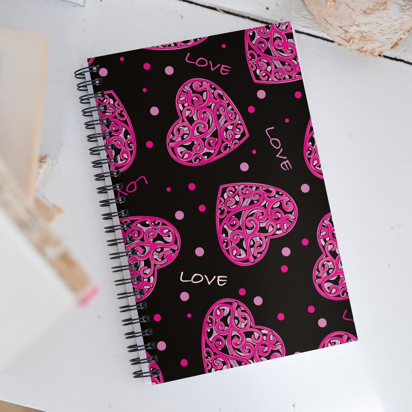 Spiral notebook - Sweet Ki Designs