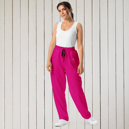 Wide-leg joggers - Sweet Ki Designs