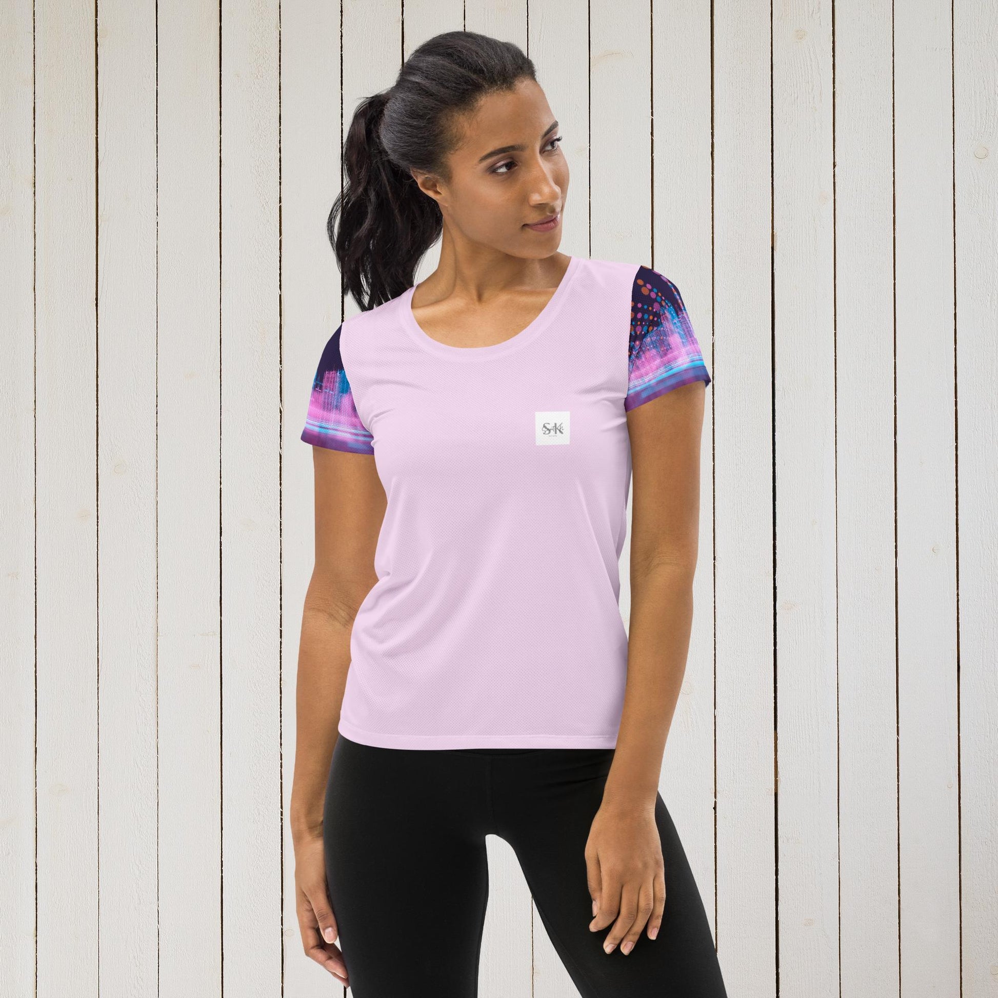 Women's Athletic T-shirt - Sweet Ki Designs