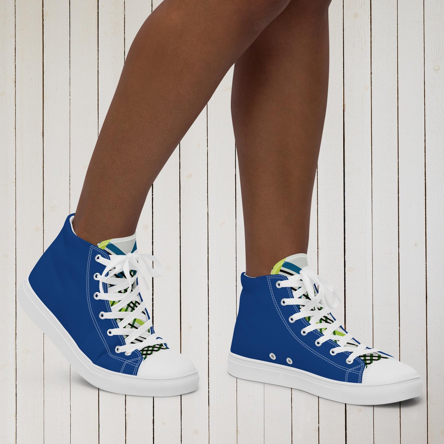 Women’s high top canvas shoes - Sweet Ki Designs